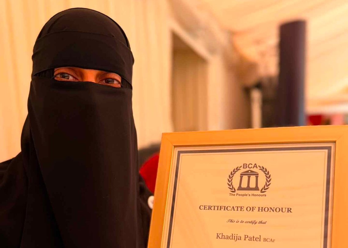 Khadija Patel. Foto: Skjermdump fra X Khadija Patel. Foto: Skjermdump fra X
