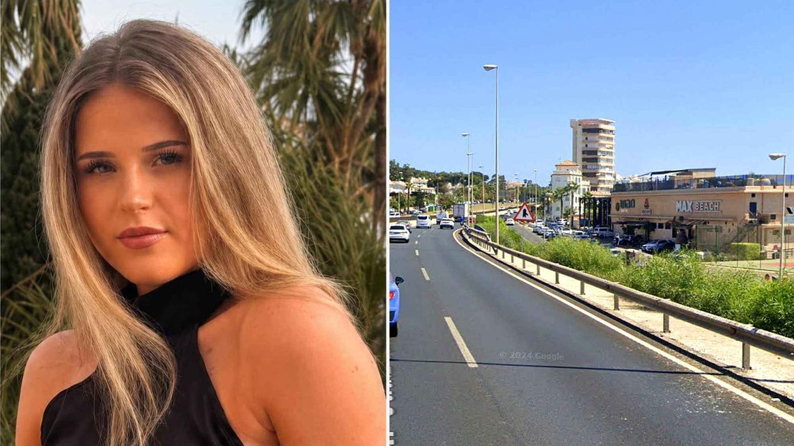 Nikoline (17) forsvant fra feiringen av fotballseieren på klubben Funky Buddha i Puerto Banús nær Marbella og ble senere på natten funnet påkjørt og drept et annet sted på Costa del Sol. (Foto: Privat/Google Maps) Nikoline (17) forsvant fra feiringen av fotballseieren på klubben Funky Buddha i Puerto Banús nær Marbella og ble senere på natten funnet påkjørt og drept et annet sted på Costa del Sol. (Foto: Privat/Google Maps)