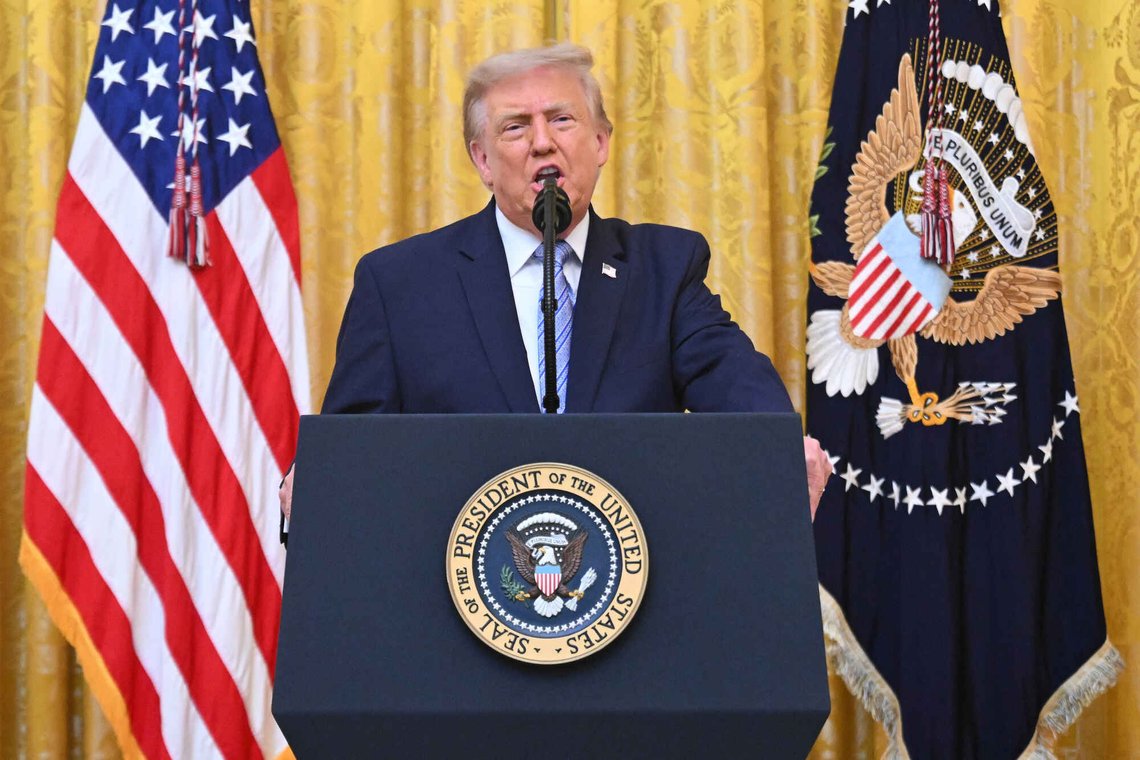 President Donald Trump speaks in the East Room of the White House, Thursday, July 16, 2026, in Washington. (Saul Loeb/Pool via AP) President Donald Trump speaks in the East Room of the White House, Thursday, July 16, 2026, in Washington. (Saul Loeb/Pool via AP)