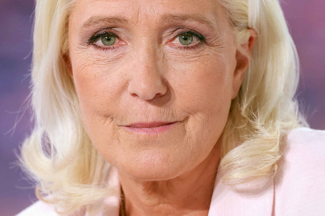 Marine Le Pen. Foto: Christian Hartmann/Pool via AP / NTB Marine Le Pen. Foto: Christian Hartmann/Pool via AP / NTB