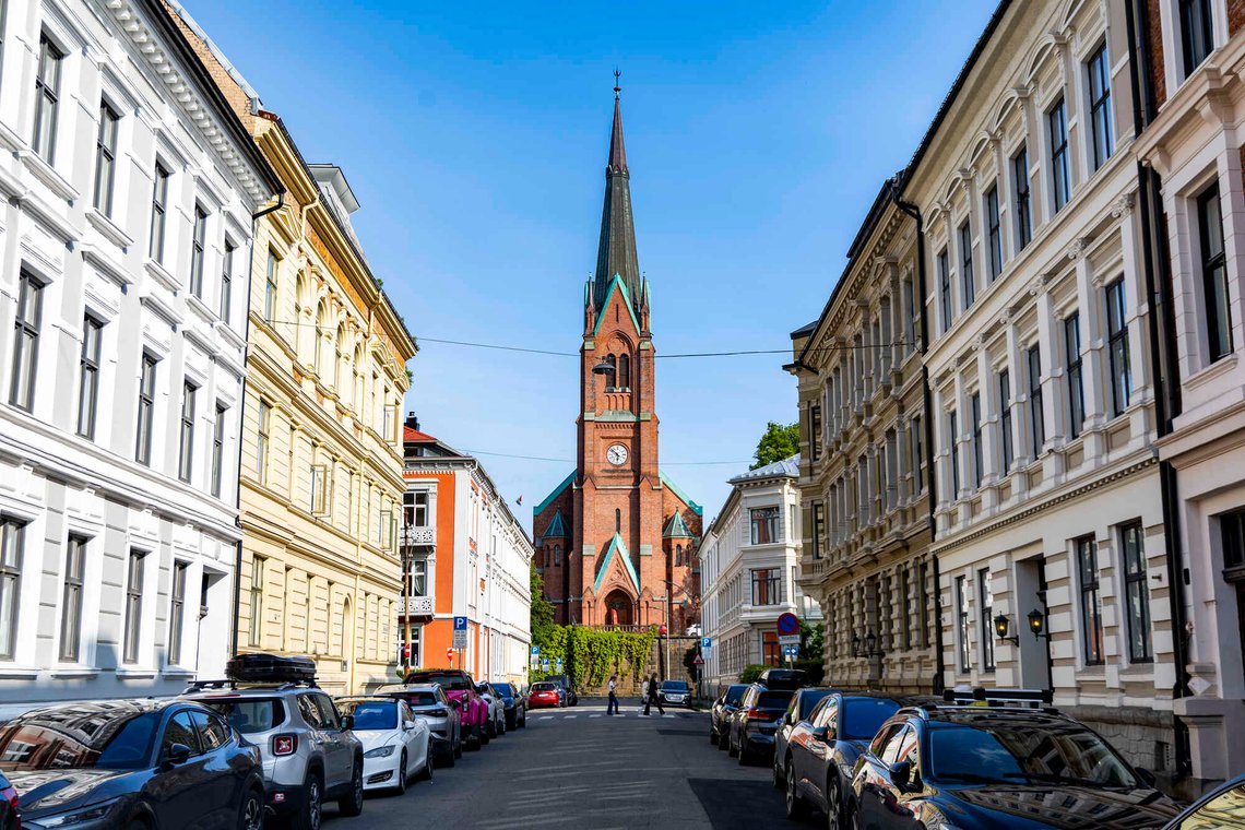 Flere unge døpes før konfirmasjonen sin. På bildet er Uranienborg kirke i Oslo. Foto: Tor Erik Schrøder / NTB Flere unge døpes før konfirmasjonen sin. På bildet er Uranienborg kirke i Oslo. Foto: Tor Erik Schrøder / NTB