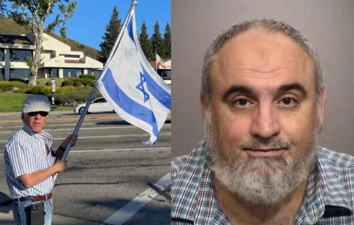 Foto #1: Skjermdump Twitter, avdøde Paul Kessler. Foto #2: Ventura County Sheriff's Dep. Loay Abdelfattah Alnaji er siktet for drap på Kessler. Foto #1: Skjermdump Twitter, avdøde Paul Kessler. Foto #2: Ventura County Sheriff's Dep. Loay Abdelfattah Alnaji er siktet for drap på Kessler.