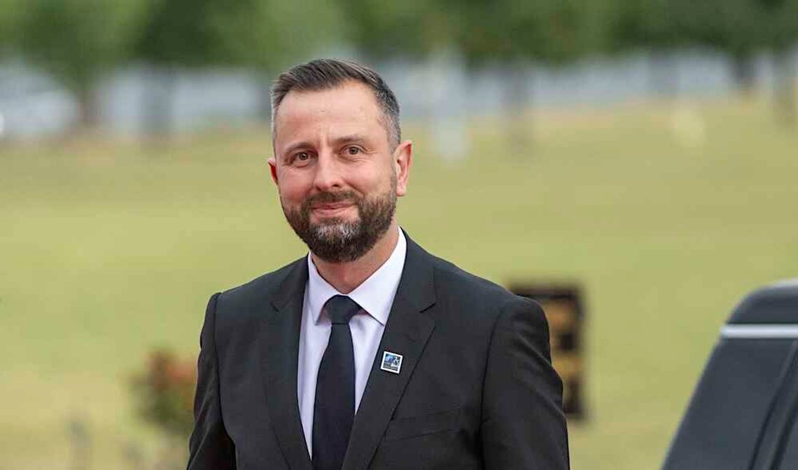 Władysław Kosiniak-Kamysz ankommer et arragement under et NATO-toppmøte på Fort McNair i Washington D.C. den 10. juli 2024. Foto: Kevin Wolf / AP / NTB. Władysław Kosiniak-Kamysz ankommer et arragement under et NATO-toppmøte på Fort McNair i Washington D.C. den 10. juli 2024. Foto: Kevin Wolf / AP / NTB.