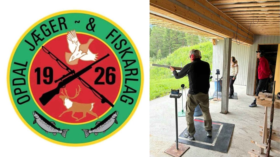 Opdal Jæger & Fiskarlag tilbyr gratis opplæring i skyting med hagle og rifle. Lokallaget av Norges Jeger- og Fiskerforbund tilbyr også gratis opplæring i garnfiske for innvandrere. Foto: OJFL på Facebook. Opdal Jæger & Fiskarlag tilbyr gratis opplæring i skyting med hagle og rifle. Lokallaget av Norges Jeger- og Fiskerforbund tilbyr også gratis opplæring i garnfiske for innvandrere. Foto: OJFL på Facebook.