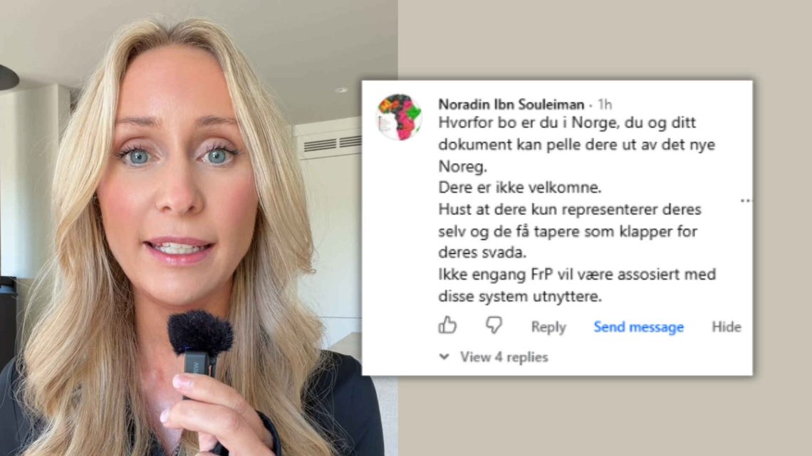 Profilen Noradin Ibn Souleiman har røtter til Algerie, og herjer i kommentarfeltene hvor han ber nordmenn om å pelle seg ut av sitt eget land. Foto: Facebook Profilen Noradin Ibn Souleiman har røtter til Algerie, og herjer i kommentarfeltene hvor han ber nordmenn om å pelle seg ut av sitt eget land. Foto: Facebook