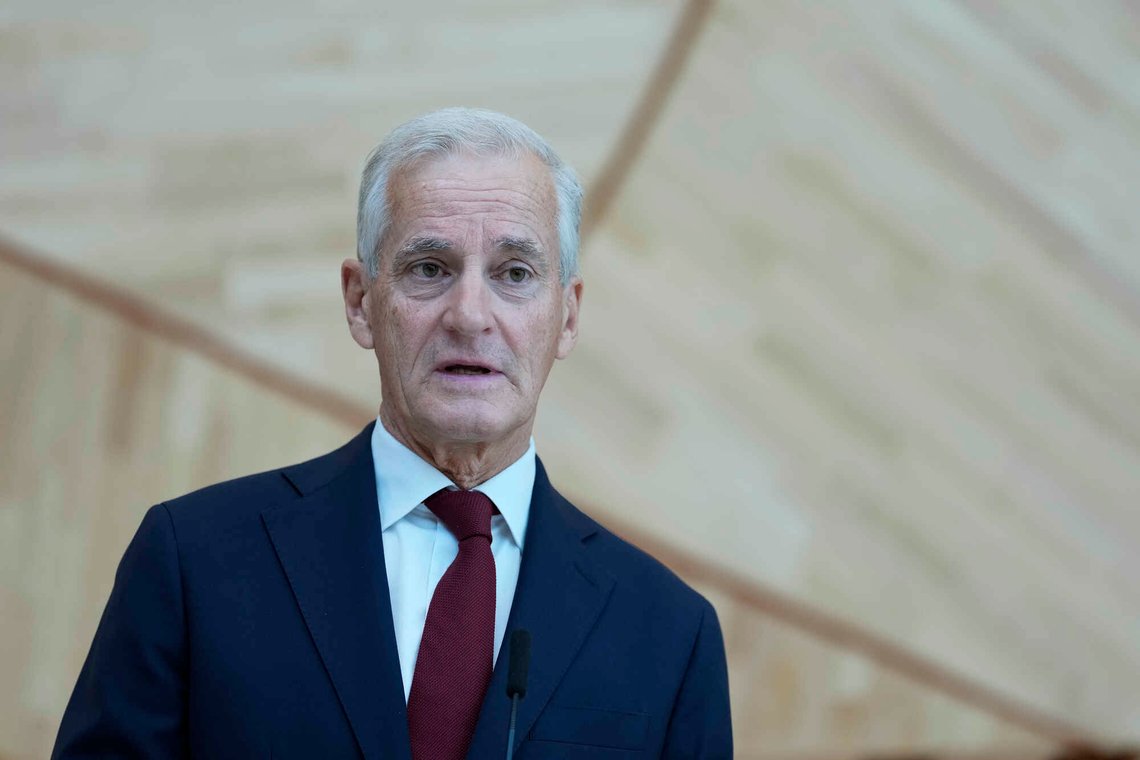 Oslo 20260827.
Statsminister Jonas Gahr Støre og og regjeringen samles til budsjettkonferanse på Statsministerens kontor. Statsminister Jonas Gahr Støre og finansminister Jens Stoltenberg møter pressen.
Foto: Ole Berg-Rusten / NTB Oslo 20260827.
Statsminister Jonas Gahr Støre og og regjeringen samles til budsjettkonferanse på Statsministerens kontor. Statsminister Jonas Gahr Støre og finansminister Jens Stoltenberg møter pressen.
Foto: Ole Berg-Rusten / NTB