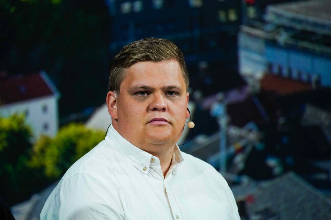 Gaute Skjervø er en bølle som vil tvinge igjennom sin egen agenda ved å kansellere de han er uenige med. Foto: Ole Berg-Rusten / NTB Gaute Skjervø er en bølle som vil tvinge igjennom sin egen agenda ved å kansellere de han er uenige med. Foto: Ole Berg-Rusten / NTB