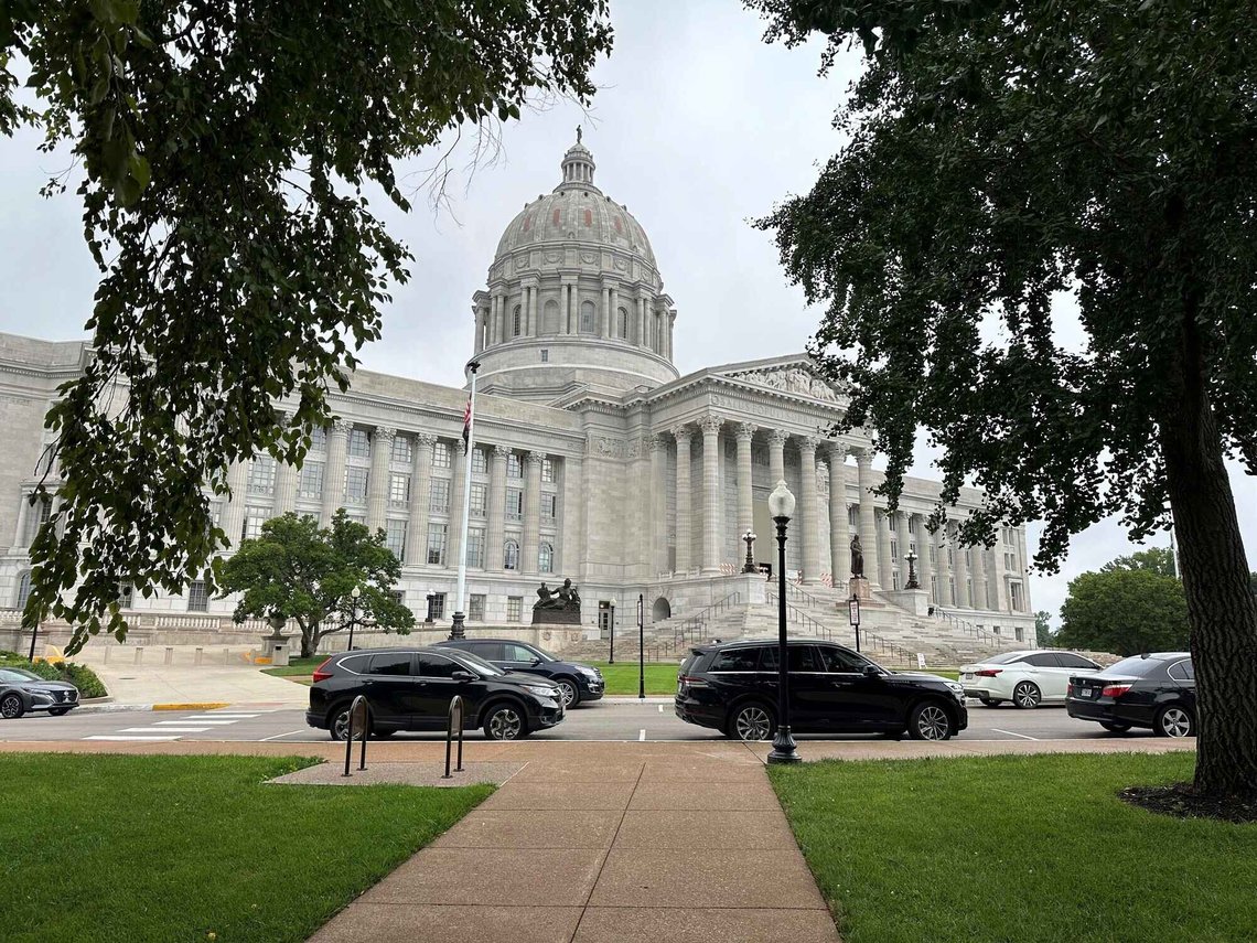 FILE - The Missouri Capitol is shown on Tuesday, Aug. 13, 2024, in Jefferson City, Mo. (AP Photo/David A. Lieb, File) FILE - The Missouri Capitol is shown on Tuesday, Aug. 13, 2024, in Jefferson City, Mo. (AP Photo/David A. Lieb, File)