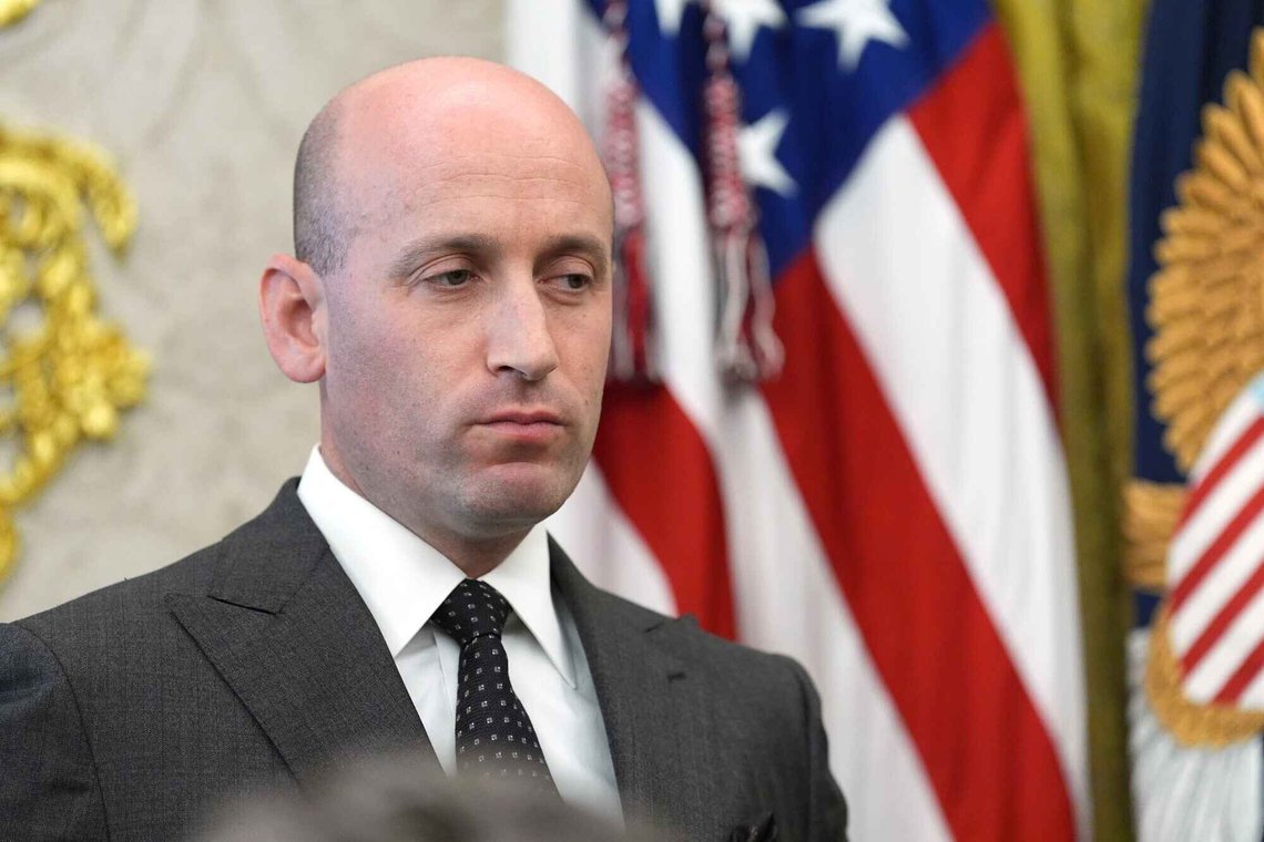 Stabssjef i Det hvite hus, Stephen Miller. Foto: AP /Jacquelyn Martin /NTB Stabssjef i Det hvite hus, Stephen Miller. Foto: AP /Jacquelyn Martin /NTB