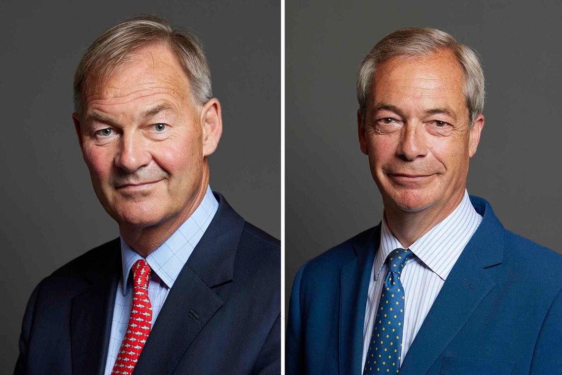 Rupert Lowe & Nigel Farage. Fotos: Laurie Noble / CC BY 3.0 Rupert Lowe & Nigel Farage. Fotos: Laurie Noble / CC BY 3.0