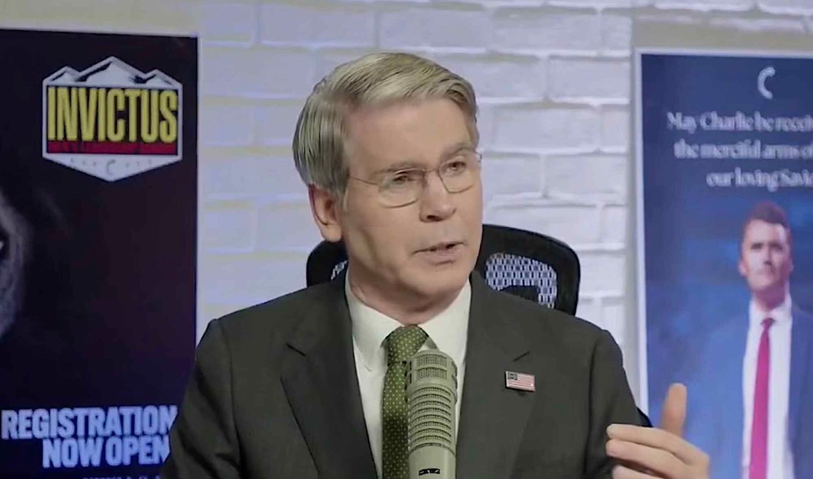 Scott Bessent. Stillbilde: America’s Voice News
/ Facebook. Scott Bessent. Stillbilde: America’s Voice News
/ Facebook.