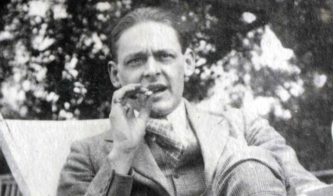 T.S. Eliot i 1923. Foto: Lady Ottoline Morrell / National Portrait Gallery, London – via Wikimedia Commons. T.S. Eliot i 1923. Foto: Lady Ottoline Morrell / National Portrait Gallery, London – via Wikimedia Commons.