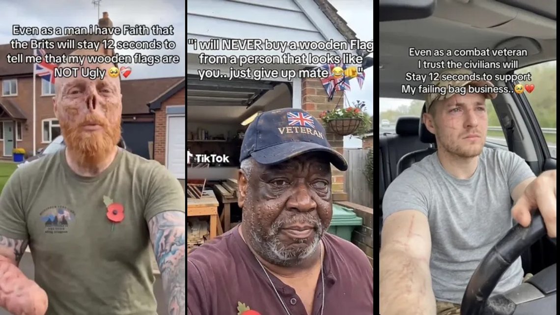 Skjermbilder fra TikTok. Skjermbilder fra TikTok.