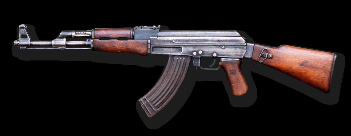 Kalashnikov automatvåpen av typen AK-47. Foto: Készítette Nemo5576 /CC BY-SA 4.0/ Wikimedia Kalashnikov automatvåpen av typen AK-47. Foto: Készítette Nemo5576 /CC BY-SA 4.0/ Wikimedia