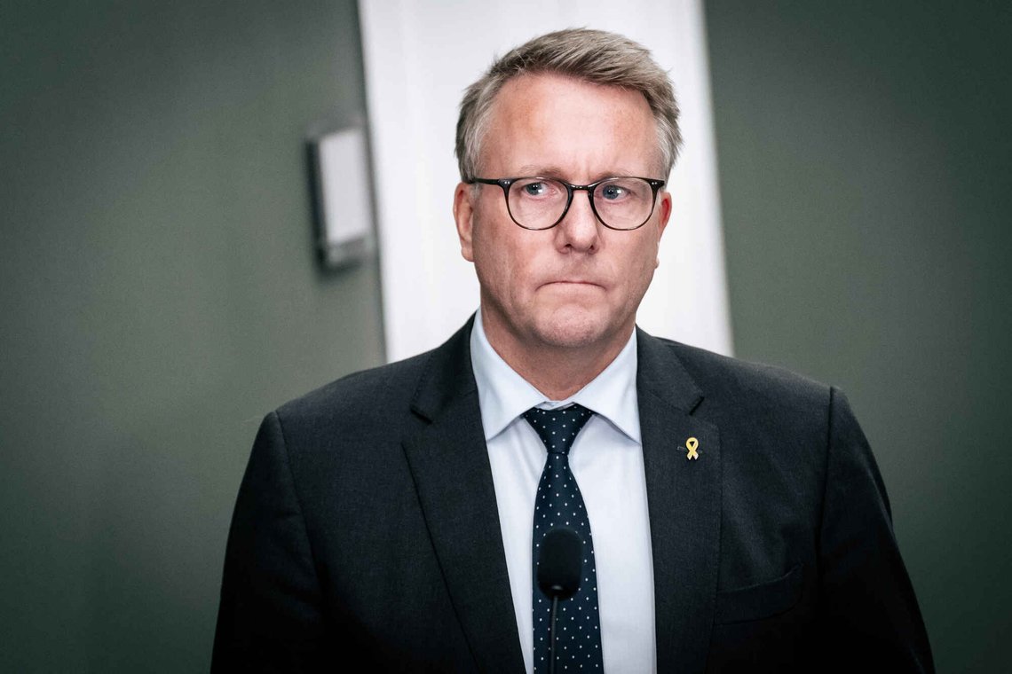 Danmark vil neste år begynne å sende avviste asylsøkere til deportasjonssentre i andre land, opplyser innvandrings- og integreringsminister Morten Bødskov. Foto: Emil Helms / NTB Danmark vil neste år begynne å sende avviste asylsøkere til deportasjonssentre i andre land, opplyser innvandrings- og integreringsminister Morten Bødskov. Foto: Emil Helms / NTB