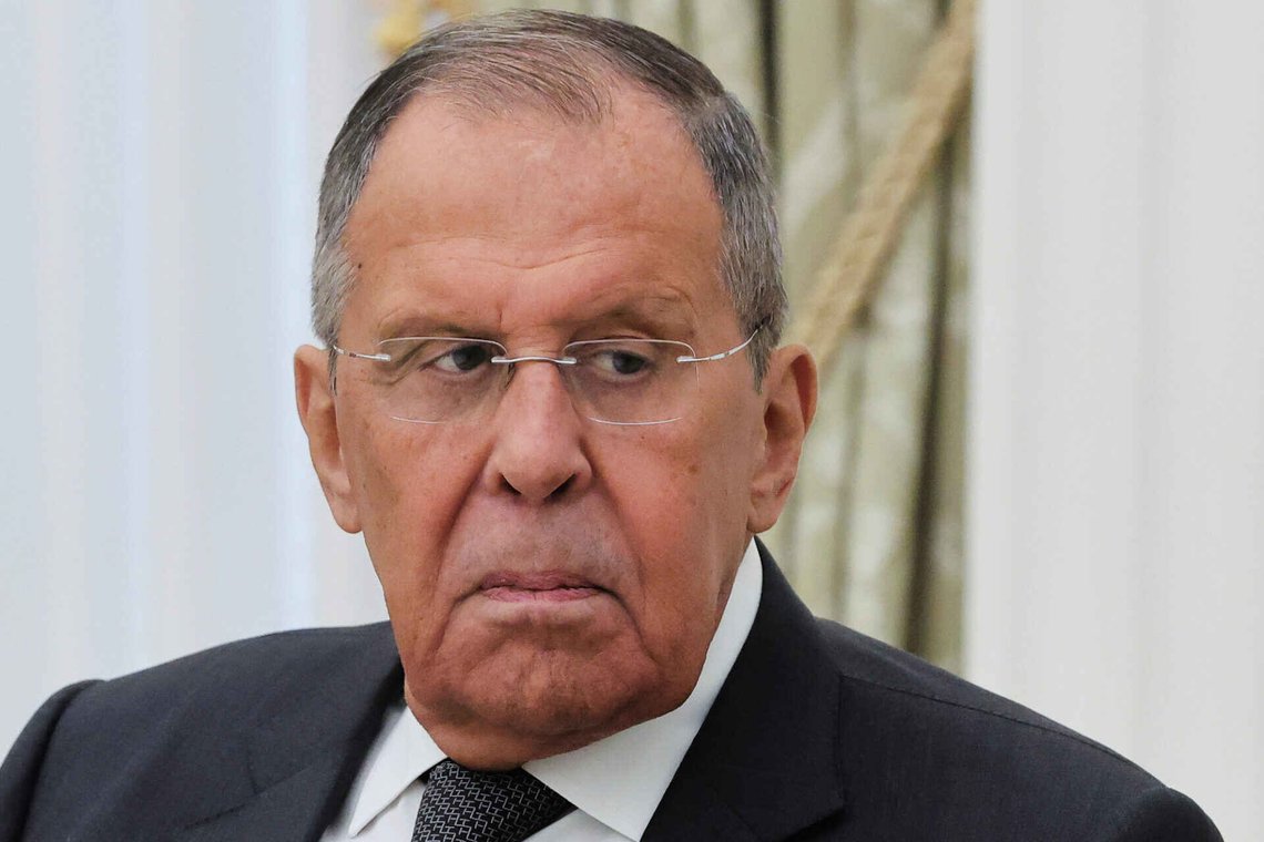 Utenriksminister Sergej Lavrov sier at Tyskland i praksis har erklært krig mot Russland. Foto: Sergej Karpukhin / Sputnik / Pool / AP / NTB Utenriksminister Sergej Lavrov sier at Tyskland i praksis har erklært krig mot Russland. Foto: Sergej Karpukhin / Sputnik / Pool / AP / NTB