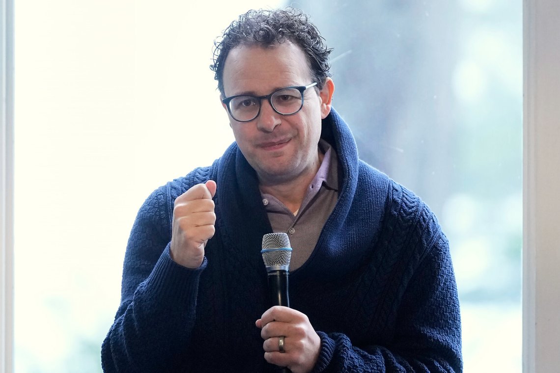 FILE - Dario Amodei, CEO & Co-Founder of Anthropic, speaks on a panel at the convening of the International Network of AI Safety Institutes at the Golden Gate Club at the Presidio in San Francisco, Nov. 20, 2024. (AP Photo/Jeff Chiu, File) FILE - Dario Amodei, CEO & Co-Founder of Anthropic, speaks on a panel at the convening of the International Network of AI Safety Institutes at the Golden Gate Club at the Presidio in San Francisco, Nov. 20, 2024. (AP Photo/Jeff Chiu, File)