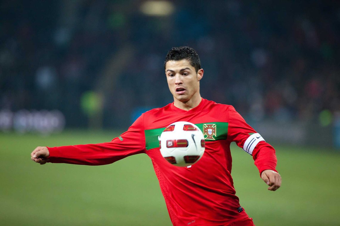 Suspendert: Cristiano Ronaldo dos Santos Aveiro. Foto: Ludovic Péron / CC BY-SA 3.0 Suspendert: Cristiano Ronaldo dos Santos Aveiro. Foto: Ludovic Péron / CC BY-SA 3.0