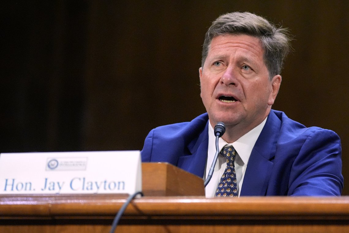 Jay Clayton skal lede USAs «Super Intelligence Force» som skal vurdere risiko og muligheter ved kunstig intelligens. Foto: Mariam Zuhaib /AP/ NTB Jay Clayton skal lede USAs «Super Intelligence Force» som skal vurdere risiko og muligheter ved kunstig intelligens. Foto: Mariam Zuhaib /AP/ NTB