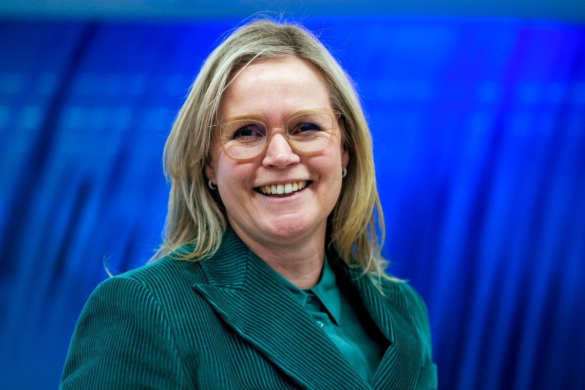 Oslo 20260305.
Konsernsjef Birgitte Ringstad Vartdal i Statkraft legger fram resultater for fjerde kvartal 2025.
Foto: Terje Pedersen / NTB Oslo 20260305.
Konsernsjef Birgitte Ringstad Vartdal i Statkraft legger fram resultater for fjerde kvartal 2025.
Foto: Terje Pedersen / NTB