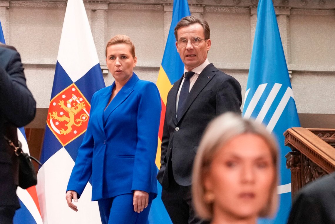 Kritikken fra Mette Frederikseen fremstår enda mer besynderlig all den stund alle de nordiske statsministrene var samlet i Helsingfors til Nordisk ministerråd. Foto: Javad Parsa / NTB Kritikken fra Mette Frederikseen fremstår enda mer besynderlig all den stund alle de nordiske statsministrene var samlet i Helsingfors til Nordisk ministerråd. Foto: Javad Parsa / NTB