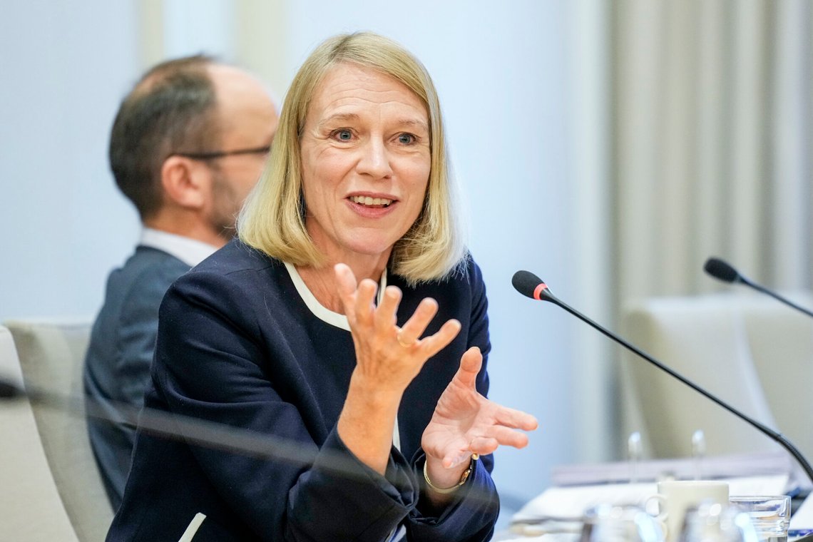 Oslo 20261001.
Anniken Huitfeldt (AP) under Stortingets kontroll- og konstitusjonskomités åpen høring om praksisen i Utenriksdepartementet og Jeffrey Epsteins nettverk i Norge.
Foto: Cornelius Poppe / NTB Oslo 20261001.
Anniken Huitfeldt (AP) under Stortingets kontroll- og konstitusjonskomités åpen høring om praksisen i Utenriksdepartementet og Jeffrey Epsteins nettverk i Norge.
Foto: Cornelius Poppe / NTB