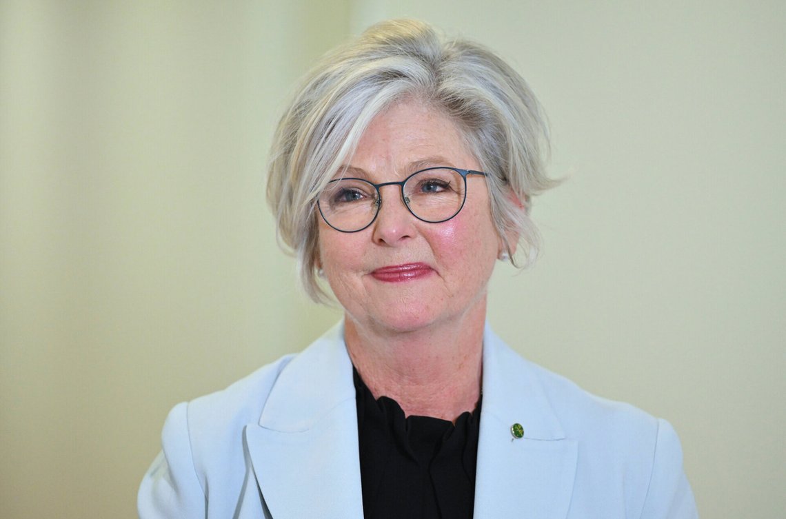 Australian independent member of parliament Helen Haines speaks to journalists in the Press Gallery at Parliament House in Canberra, Australia, Tuesday, Sept. 8, 2026. (Mick Tsikas/AAP Image via AP) Australian independent member of parliament Helen Haines speaks to journalists in the Press Gallery at Parliament House in Canberra, Australia, Tuesday, Sept. 8, 2026. (Mick Tsikas/AAP Image via AP)