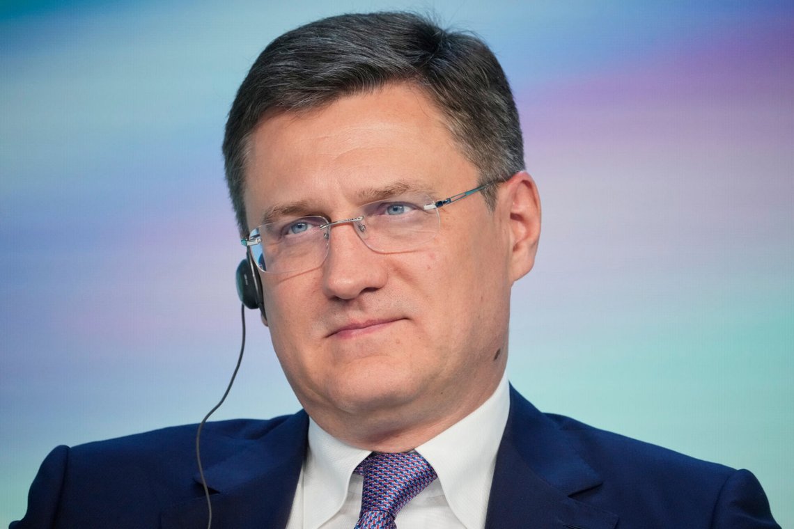 Russian Deputy Prime Minister Alexander Novak attends the plenary session of the Russian Energy Week forum in Moscow, Friday, Oct. 16, 2026. (AP Photo/Pavel Bednyakov) Russian Deputy Prime Minister Alexander Novak attends the plenary session of the Russian Energy Week forum in Moscow, Friday, Oct. 16, 2026. (AP Photo/Pavel Bednyakov)