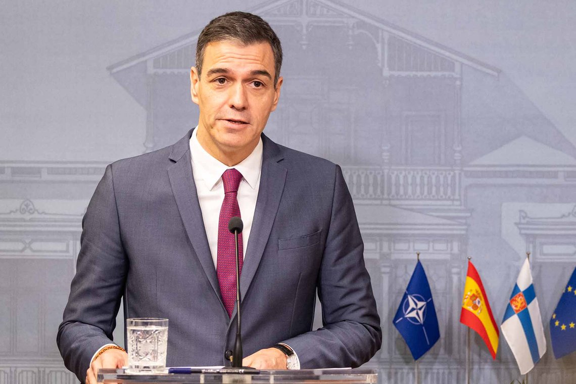 Pedro Sánchez. Foto: FinnishGovernment Pedro Sánchez. Foto: FinnishGovernment