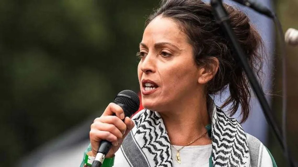 Lubna Speitan fra Green Party er en pro-palestinsk aktivist og antisemitt. Foto: Greenwich Palestinian Alliance Lubna Speitan fra Green Party er en pro-palestinsk aktivist og antisemitt. Foto: Greenwich Palestinian Alliance