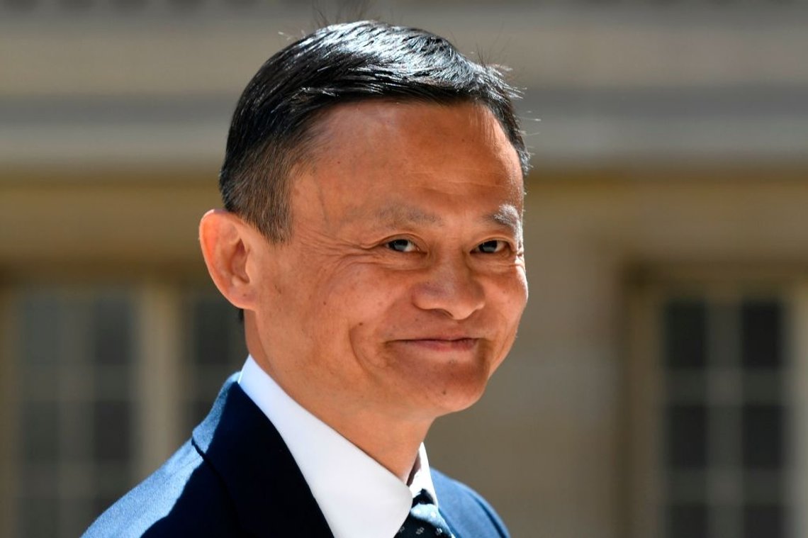 Jack Ma, co-founder and executive chair of the Alibaba Group, arrives for the "Tech For Good" meetup at Hotel Marigny in Paris on May 15, 2019, held to discuss good conduct for technology giants. - French President and New Zealand's premier will host other world leaders and leading tech chiefs to launch an ambitious new initiative known as the "Christchurch call" aimed at curbing extremism online. The political meeting will run in parallel to an initiative launched by the French President called "Tech for Good" which will bring together 80 tech chiefs in Paris to find a way for new technologies to work for the common good. (Photo by Bertrand GUAY / AFP) (Photo credit should read BERTRAND GUAY/AFP via Getty Images) Jack Ma, co-founder and executive chair of the Alibaba Group, arrives for the "Tech For Good" meetup at Hotel Marigny in Paris on May 15, 2019, held to discuss good conduct for technology giants. - French President and New Zealand's premier will host other world leaders and leading tech chiefs to launch an ambitious new initiative known as the "Christchurch call" aimed at curbing extremism online. The political meeting will run in parallel to an initiative launched by the French President called "Tech for Good" which will bring together 80 tech chiefs in Paris to find a way for new technologies to work for the common good. (Photo by Bertrand GUAY / AFP) (Photo credit should read BERTRAND GUAY/AFP via Getty Images)