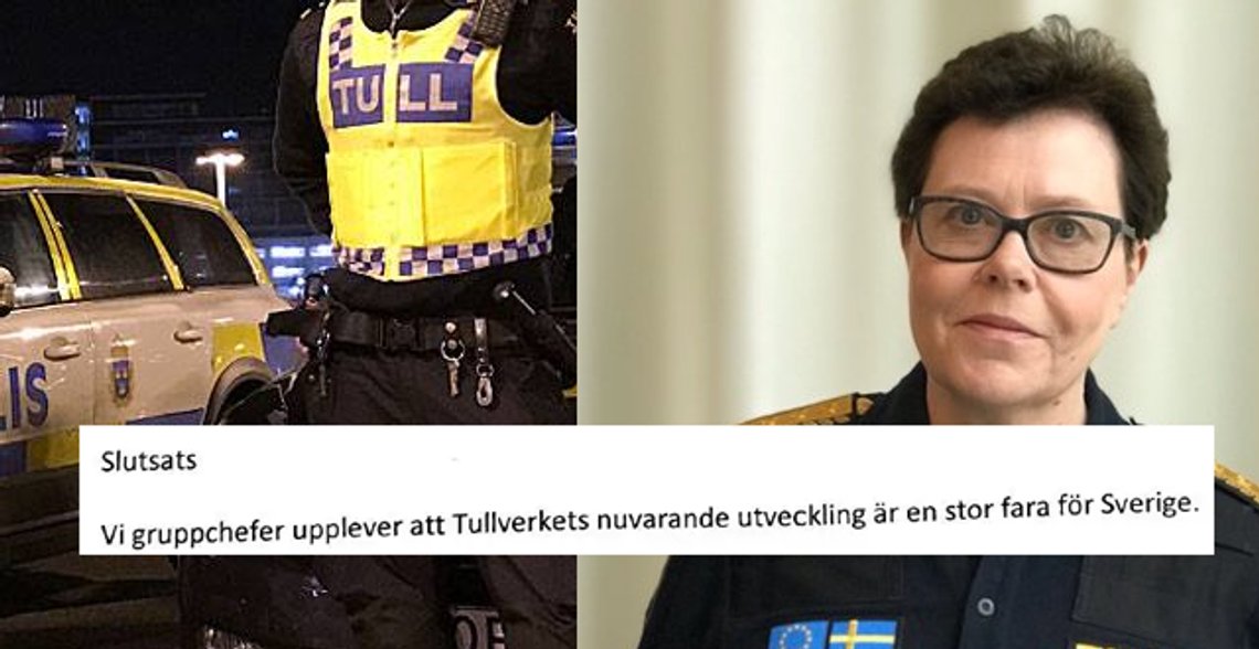 Ceneraltulldirektör Charlotte Svensson Ceneraltulldirektör Charlotte Svensson