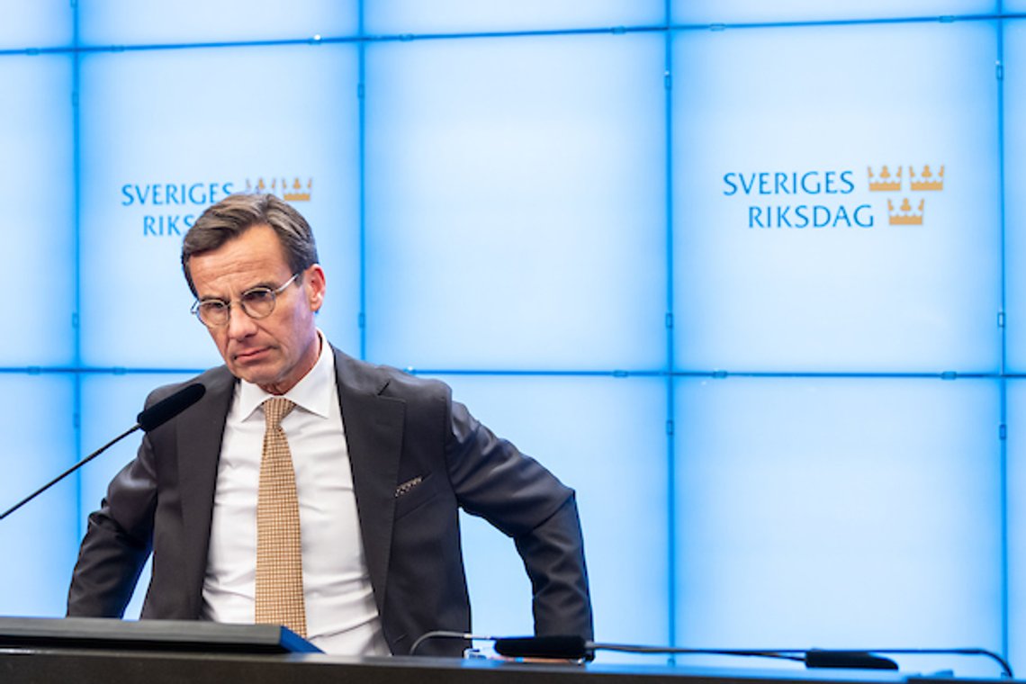 Ulf Kristersson
Photo by HENRIC WAUGE/Swedish Press Agency Ulf Kristersson
Photo by HENRIC WAUGE/Swedish Press Agency