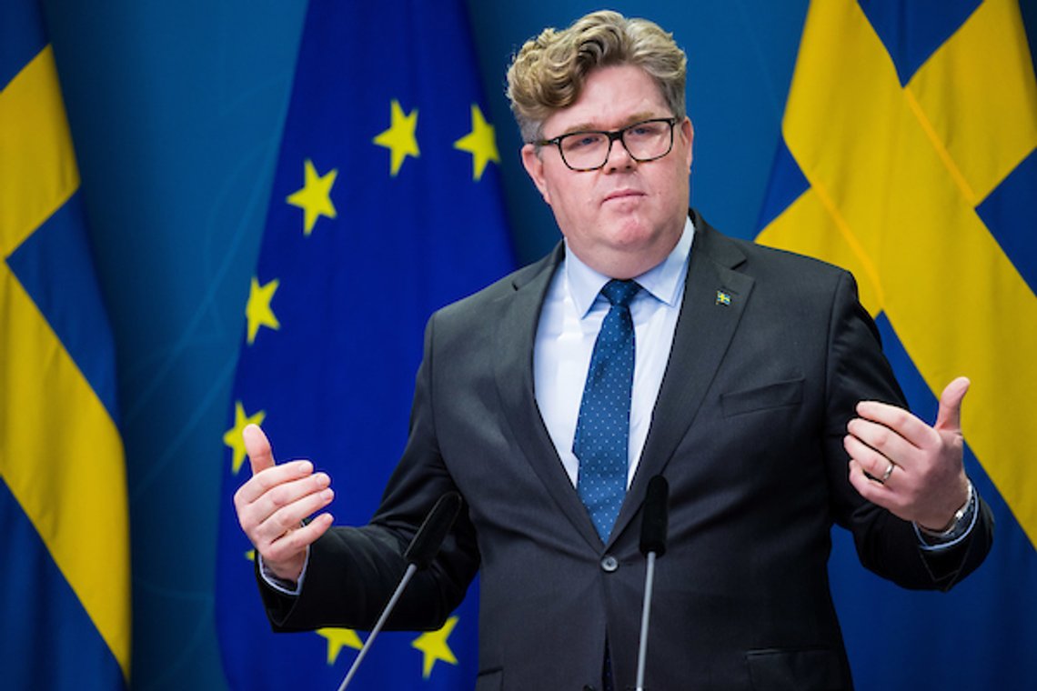 STOCKHOLM, SWEDEN - NOVEMBER 2: Gunnar Strömmer, Justitieminister, Moderaterna, Gunnar Strömmer, Minister of Justice, Moderates on November 2, 2022.
Bilder från en pressträff som hölls i Bella i Rosenbad.
---
Pictures from a press meeting that was held in Bella in Rosenbad.
Photo by PELLE T NILSSON/Swedish Press Agency STOCKHOLM, SWEDEN - NOVEMBER 2: Gunnar Strömmer, Justitieminister, Moderaterna, Gunnar Strömmer, Minister of Justice, Moderates on November 2, 2022.
Bilder från en pressträff som hölls i Bella i Rosenbad.
---
Pictures from a press meeting that was held in Bella in Rosenbad.
Photo by PELLE T NILSSON/Swedish Press Agency