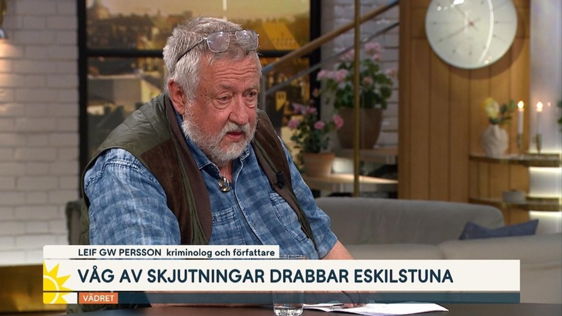 Leif GW Persson
Foto: Faksimil TV4 Leif GW Persson
Foto: Faksimil TV4