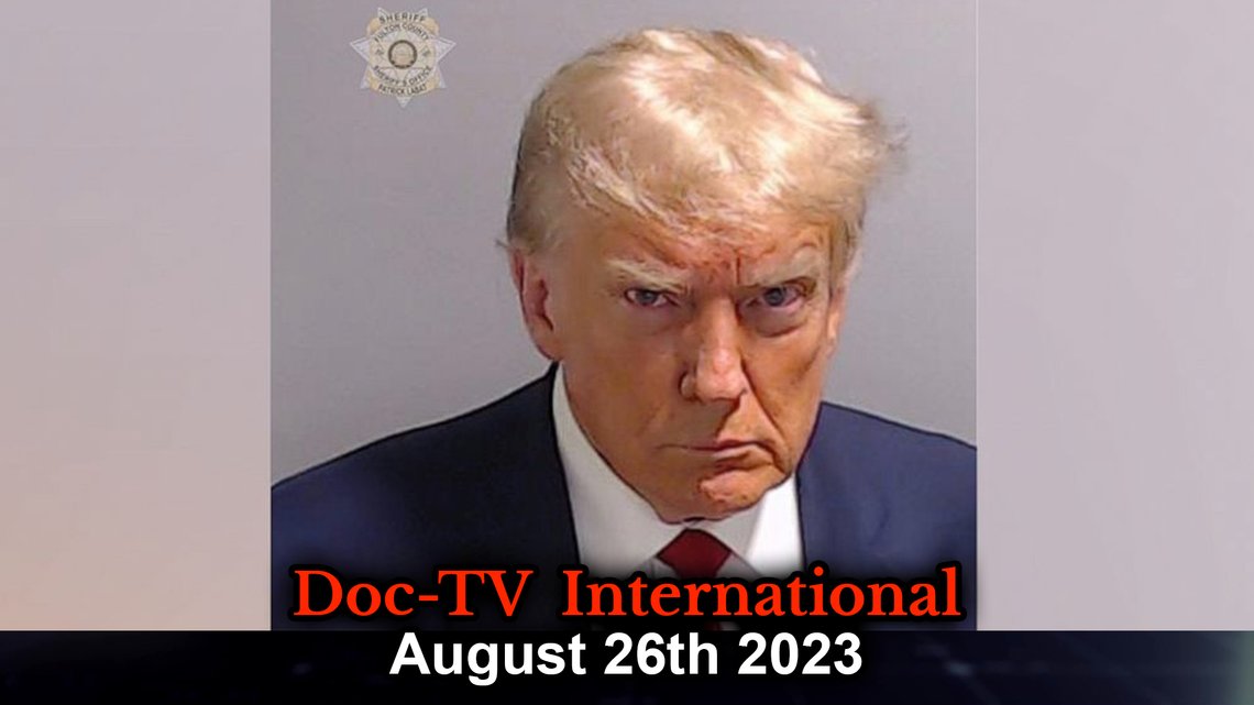 Donald J Trump's mugshot has been all over. Who stands to gain from that? Photo: Fulton County Sheriff's Office / Twitter Donald J Trump's mugshot has been all over. Who stands to gain from that? Photo: Fulton County Sheriff's Office / Twitter