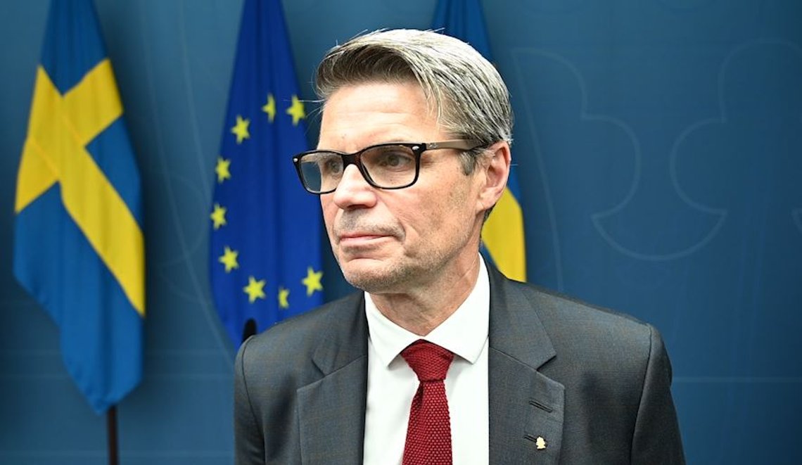 Fredrik Hallström, chef för författningsskydd och kontraterror vid Säkerhetspolisen
Foto: Roger Sahlström Fredrik Hallström, chef för författningsskydd och kontraterror vid Säkerhetspolisen
Foto: Roger Sahlström