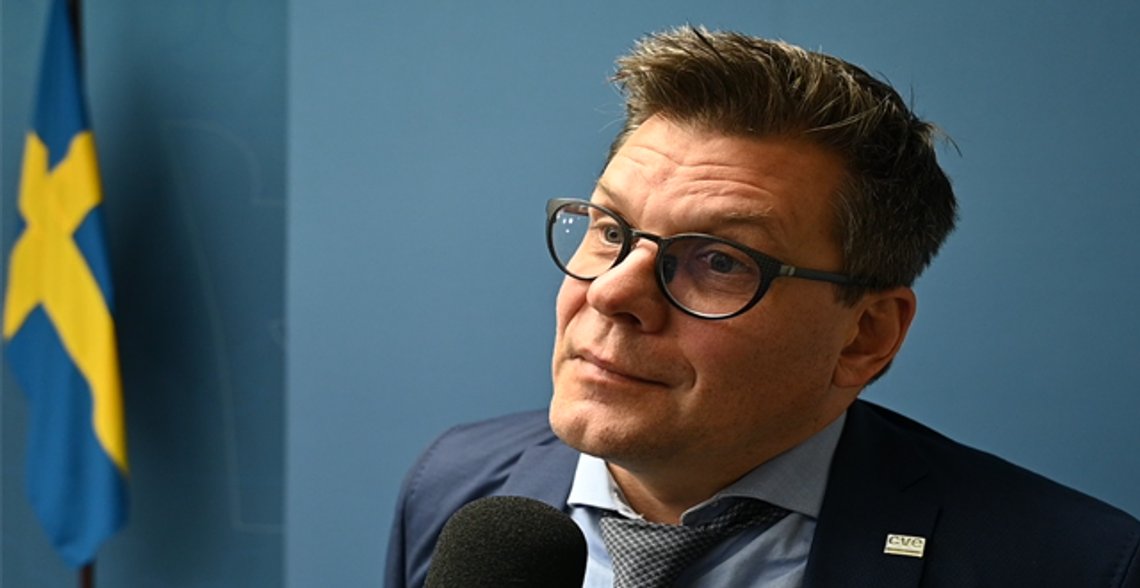 Jonas Trolle, chef på Center mot våldsbejakande extremism
Foto: Roger Sahlström Jonas Trolle, chef på Center mot våldsbejakande extremism
Foto: Roger Sahlström