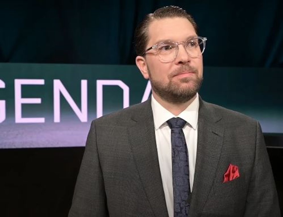 Partiledare för Sverigedemokraterna Jimmie Åkesson.
Foto: Roger Sahlström Partiledare för Sverigedemokraterna Jimmie Åkesson.
Foto: Roger Sahlström