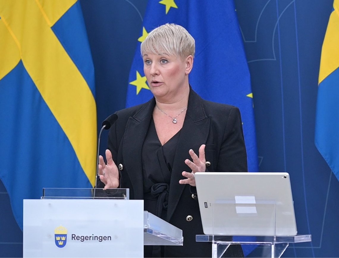 Anna Tenje (M)
socialförsäkringsminister
Foto: Roger Sahlström Anna Tenje (M)
socialförsäkringsminister
Foto: Roger Sahlström