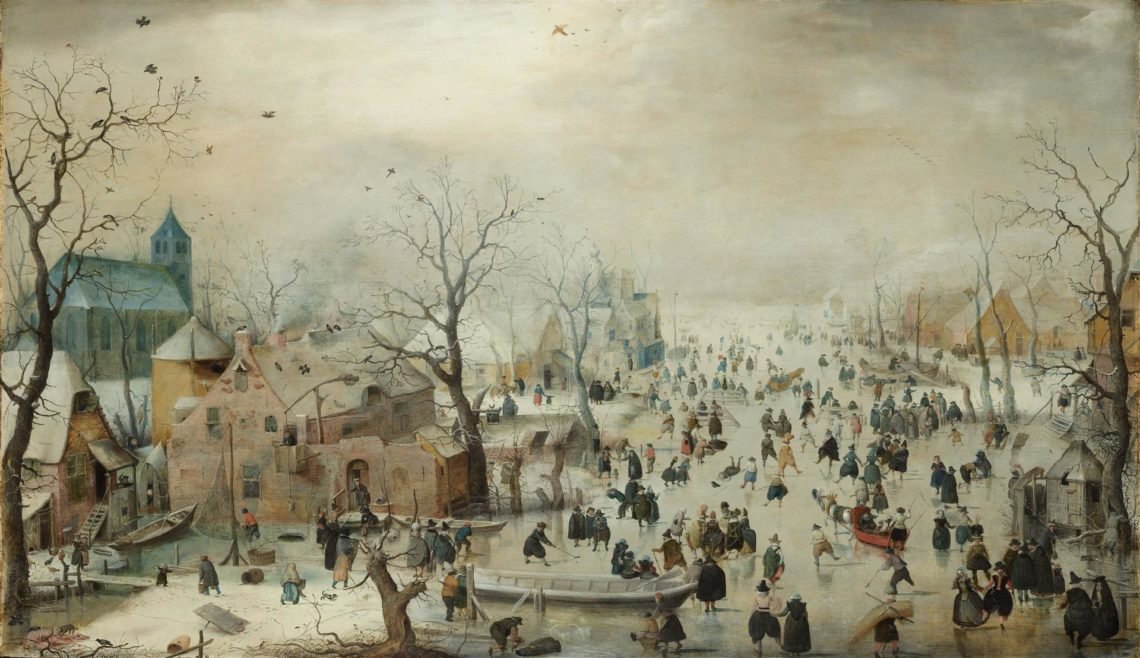 Foto: Hendrick Avercamp Winterlandschap with iceskaters, 1608. Foto: Hendrick Avercamp Winterlandschap with iceskaters, 1608.