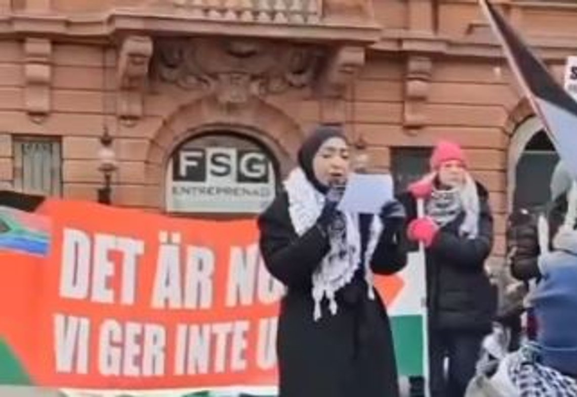 Vänsterpartiets Ilona Szatmári Waldau blir utbuad efter att hon kritiserat Hamas. Vänsterpartiets Ilona Szatmári Waldau blir utbuad efter att hon kritiserat Hamas.