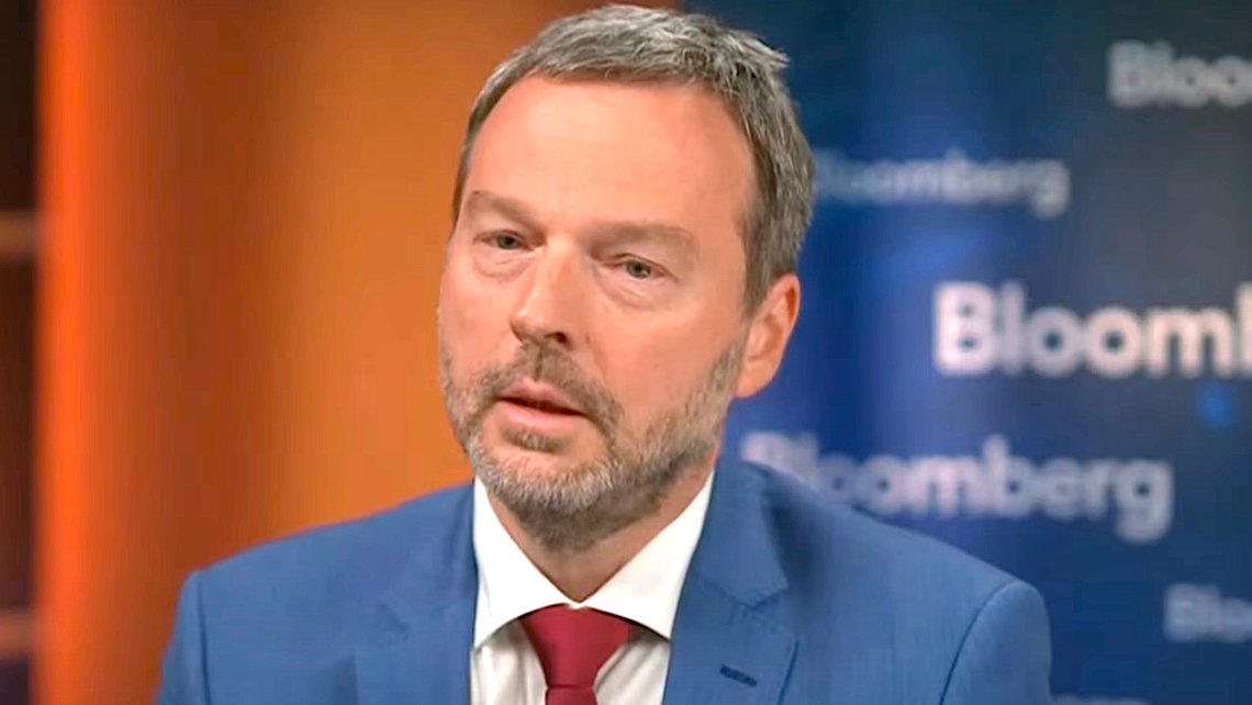 Pierre Wunsch. Foto: Skärmdump Bloomberg / YouTube. Pierre Wunsch. Foto: Skärmdump Bloomberg / YouTube.