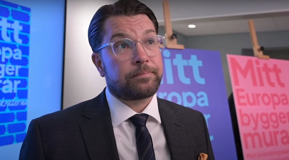 Sverigedemokraternas partiledare Jimmie Åkesson
Foto: Roger Sahlström Sverigedemokraternas partiledare Jimmie Åkesson
Foto: Roger Sahlström