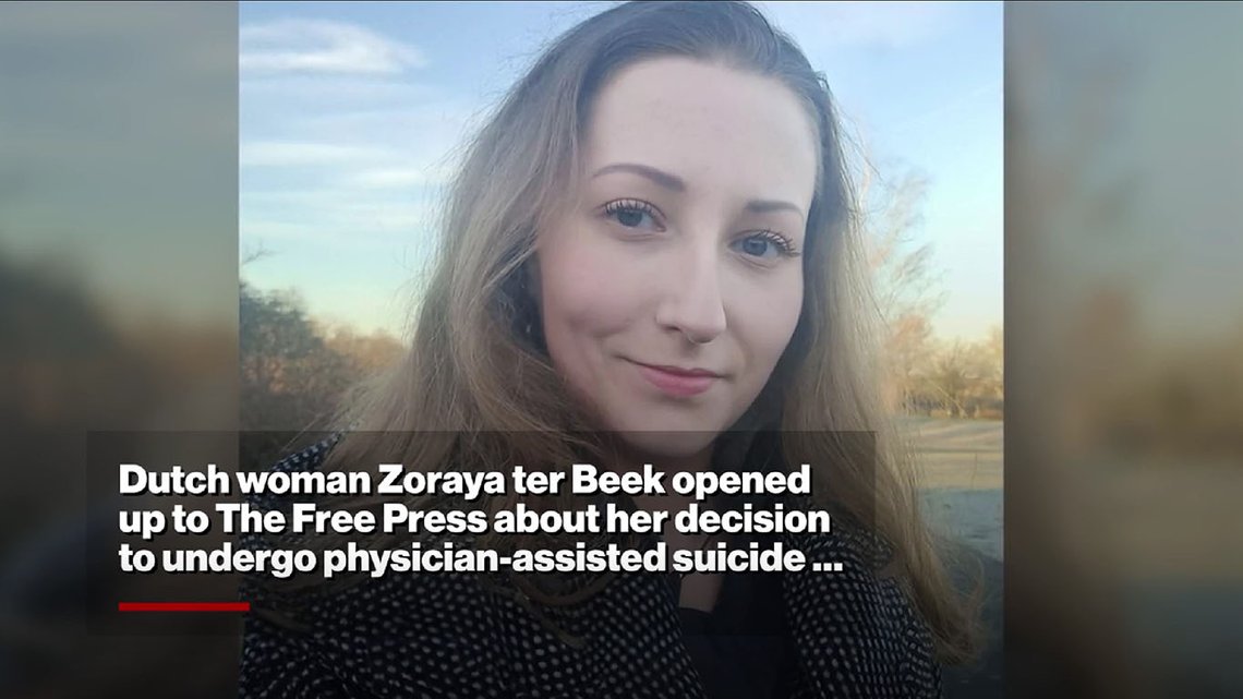 Zoraya ter Beek. Foto: Skärmbild video New York Post Zoraya ter Beek. Foto: Skärmbild video New York Post