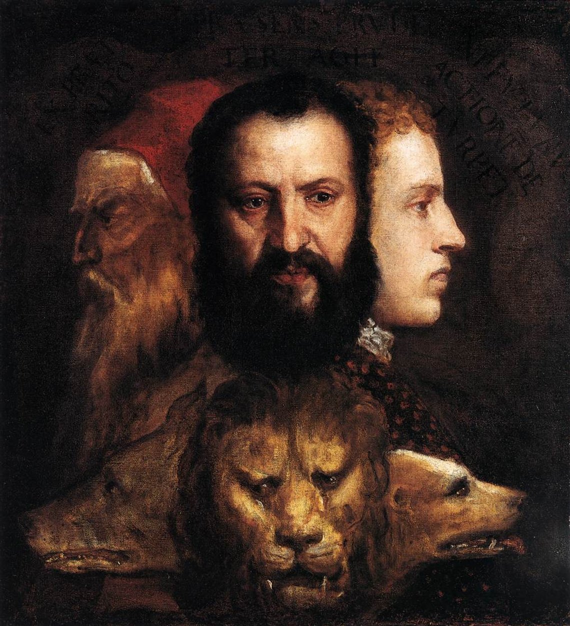 Tizian (ca. 1490–1576), "Allegori över klokskapen", National Gallery, London. Tizian (ca. 1490–1576), "Allegori över klokskapen", National Gallery, London.