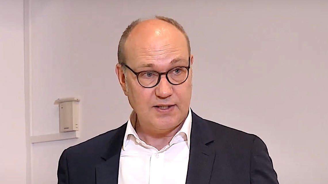 Rüdiger Schuch. Foto: Skärmdump video Evangelische Kirchengemeinde Hennef / YouTube Rüdiger Schuch. Foto: Skärmdump video Evangelische Kirchengemeinde Hennef / YouTube
