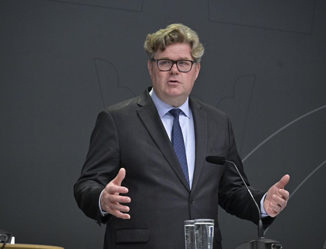 Justitieminister Gunnar Strömmer (M)
Foto: Roger Sahlström Justitieminister Gunnar Strömmer (M)
Foto: Roger Sahlström
