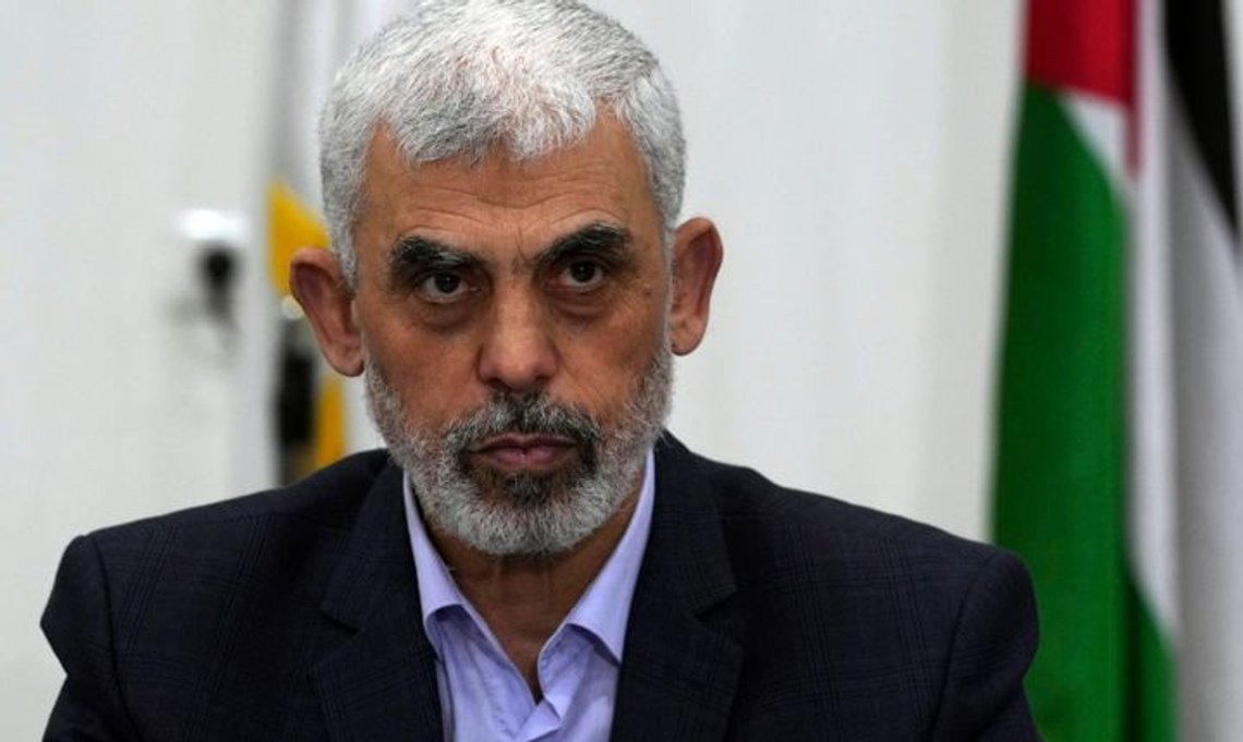 Yehya Sinwar, chef för Hamas i Gaza. Foto: Adel Hana / AP Photo Yehya Sinwar, chef för Hamas i Gaza. Foto: Adel Hana / AP Photo