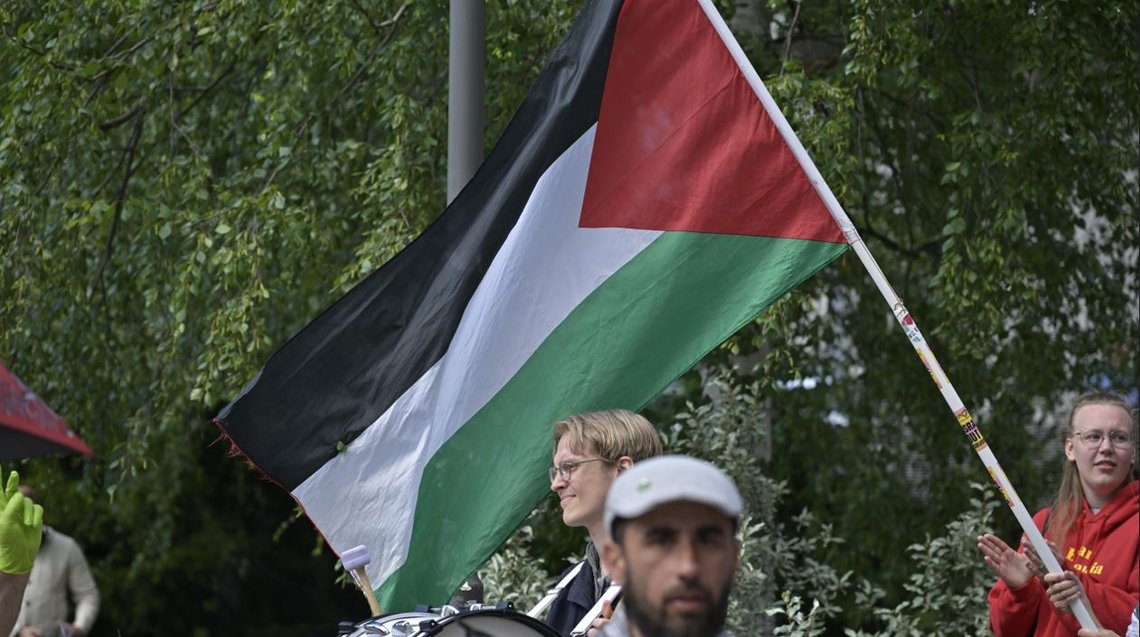 Palestinaaktivister på KTH
Foto:Roger Sahlström Palestinaaktivister på KTH
Foto:Roger Sahlström
